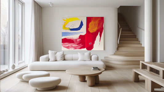 The Heart's Oasis - Original Abstract Artwork