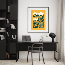 Load image into Gallery viewer, Thinking on Flowers Art Print
