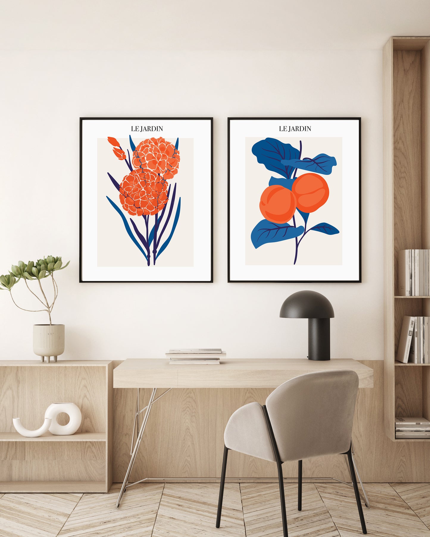 Le Jardin Art Print